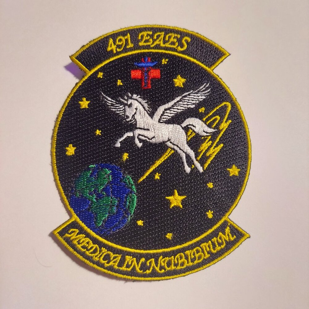 USAF Air Force 491 Expeditionary Aeromedical Evacuation Squadron Patch